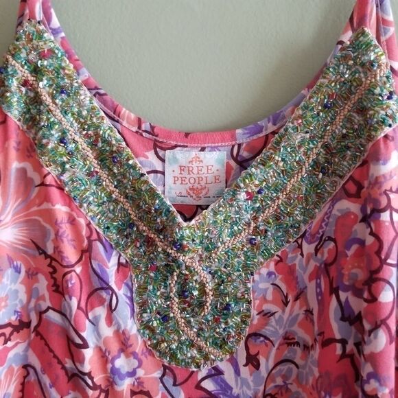 Free people Sun Dress. NWT. SZ L A-34.  A3416 - Picture 2 of 8